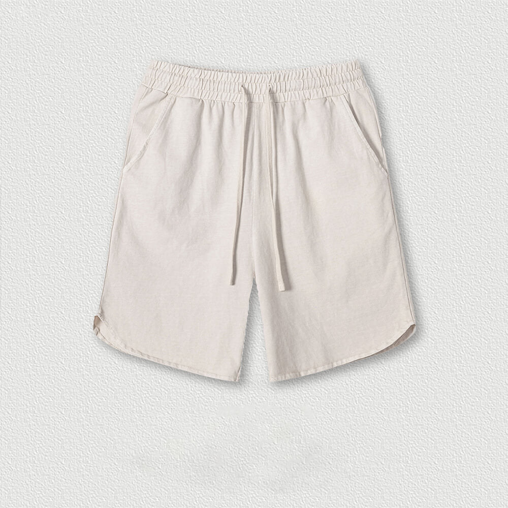 Simple Solid Color Strappy Pocket Shorts | Gthic.com