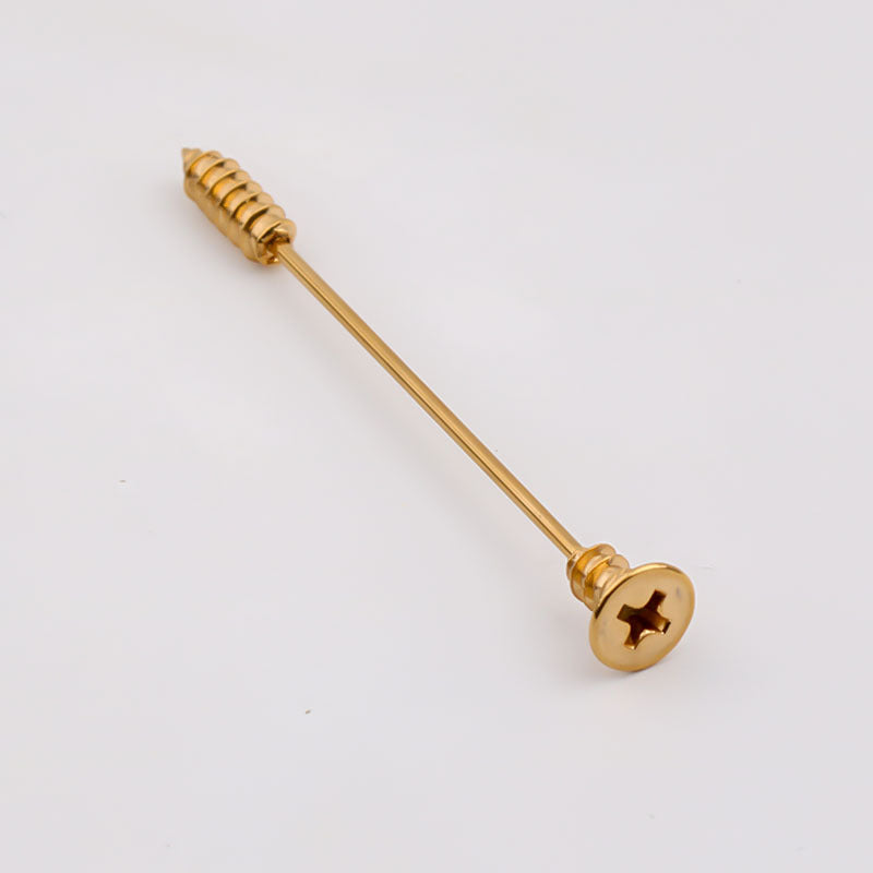 Simple Threaded Nail Industrial Alloy Piercing