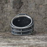 Skeleton Bones Sterling Silver Skull Ring