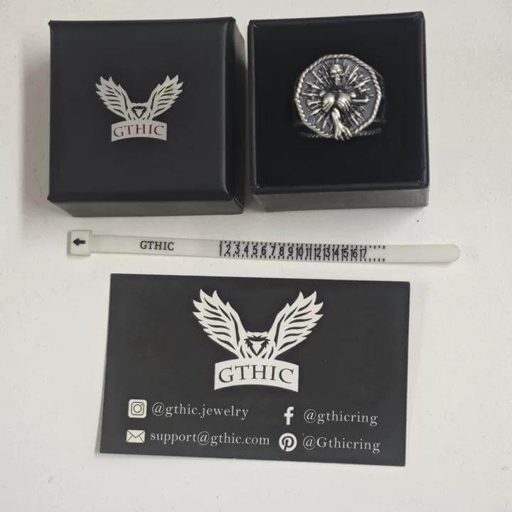 Skeleton Bones Sterling Silver Skull Ring