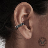 Skull Hand Stainless Steel Ear Cuffs | Gthic.com