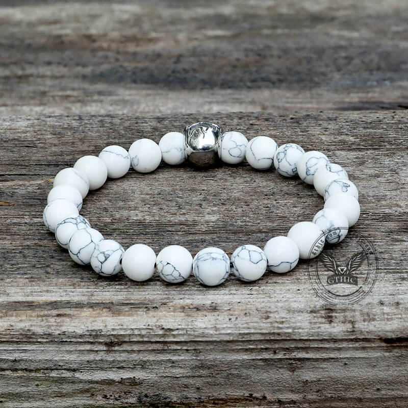 Bracelet Tête de Mort en Acier Inoxydable