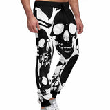 Skull Tattoos And Tacos Elastic Casual Pants