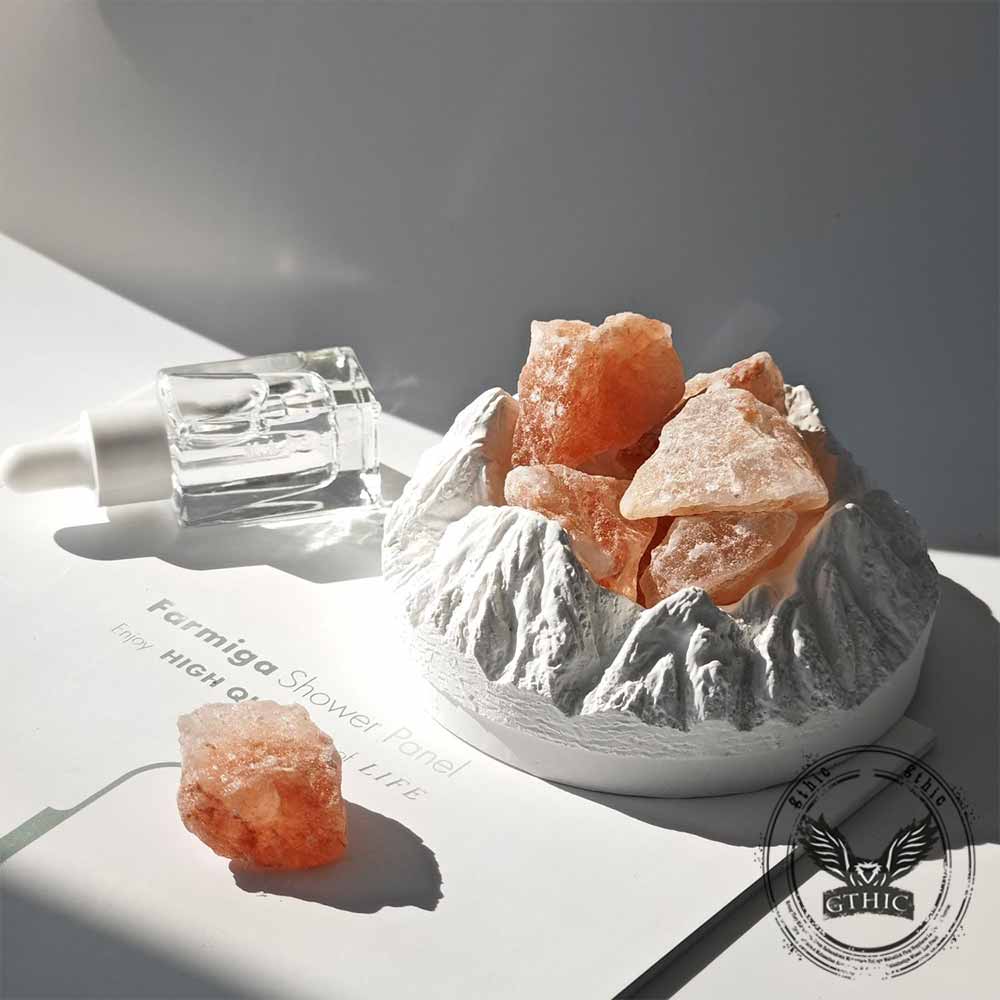 Snow Mountain Crater Crystal Essential Oil Home Figurine