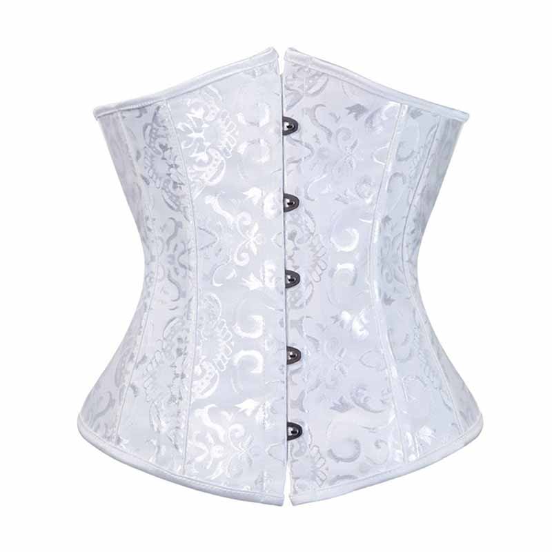 Solid Color Back Tie Body Shaping Palace Corset 02 | Gthic.com