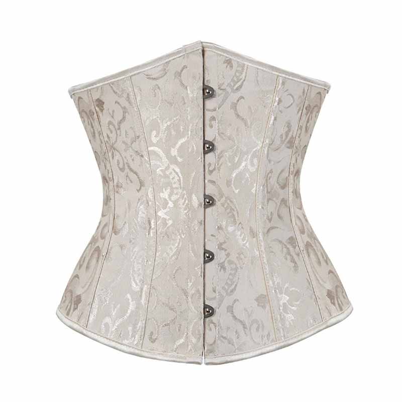 Solid Color Back Tie Body Shaping Palace Corset 03 | Gthic.com