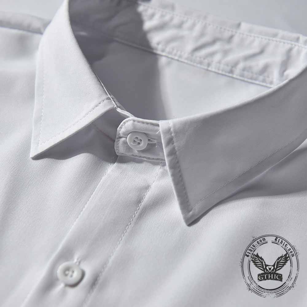 Solid Color Casual Vacation Shirt and Shorts Set