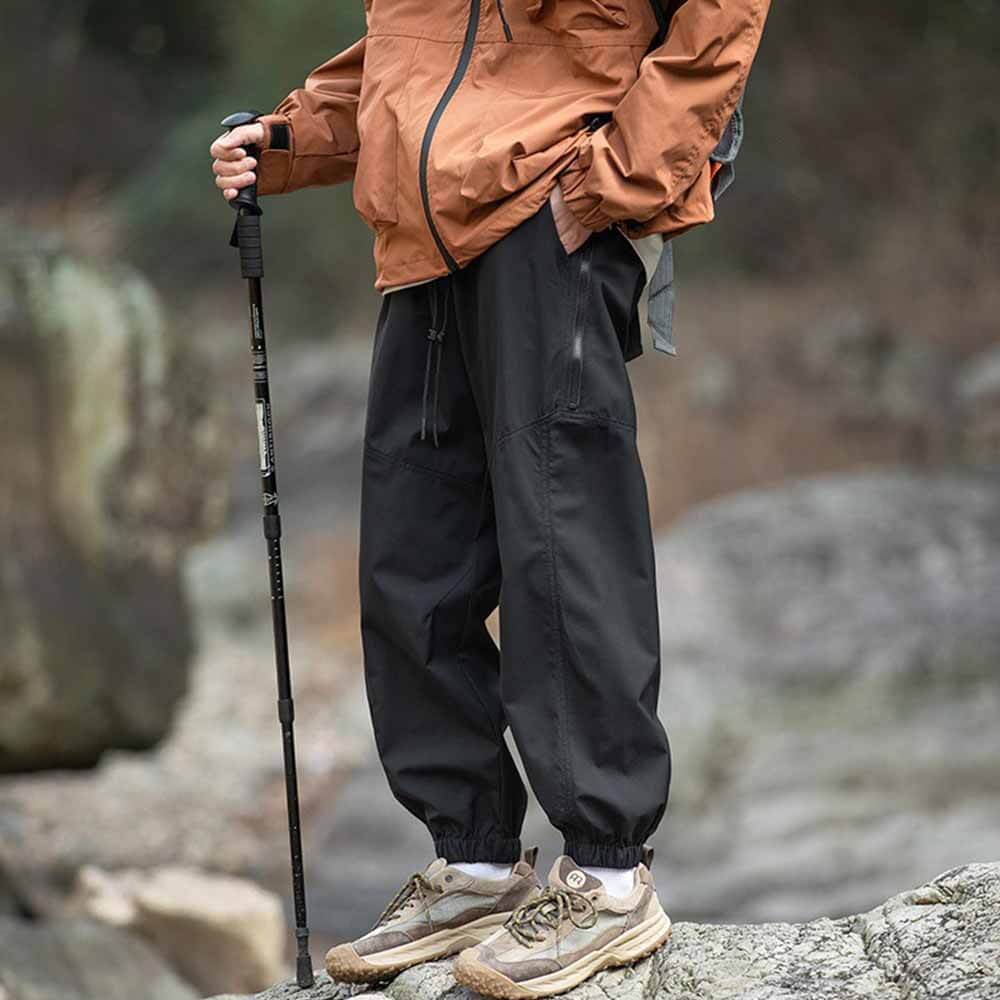 Solid Color Drawstring Cargo Pants | Gthic.com