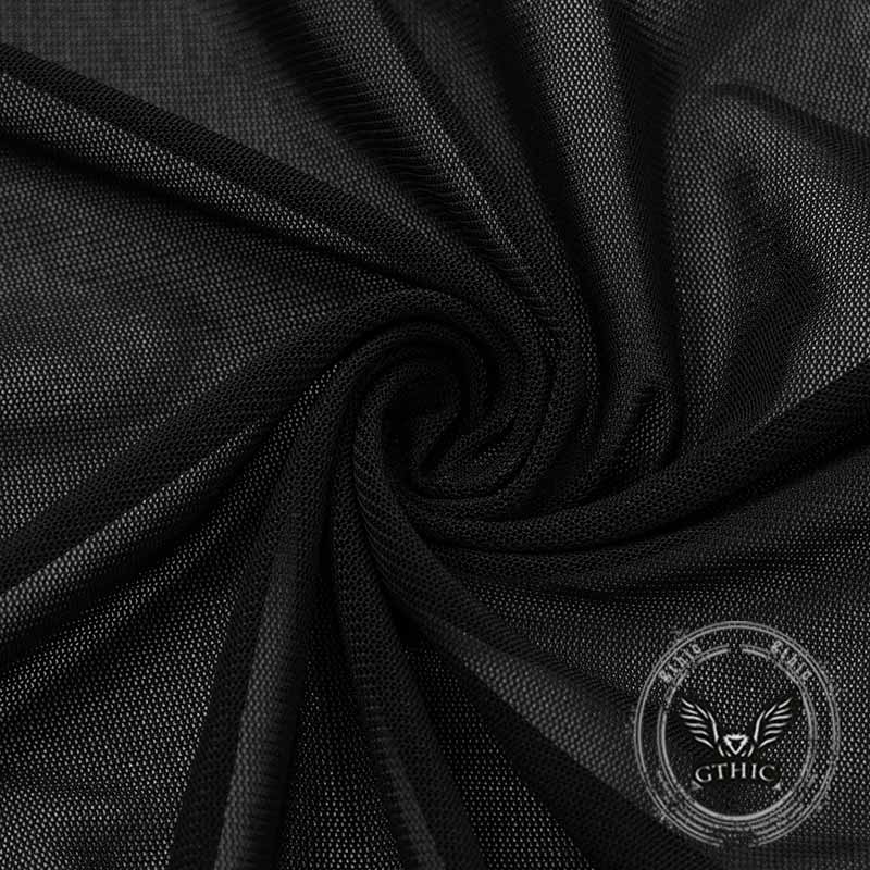 Solid Color V-Neck Mesh Plush Edge Long Sleeve Top