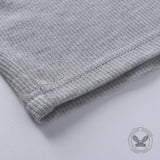 Solid Color V-Neck Zipper Long Sleeve Crop Top