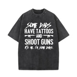 Some Dads Have Tattoos Short Sleeve T-shirt | Gthic.com