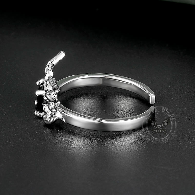 Spider Alloy Open Ring