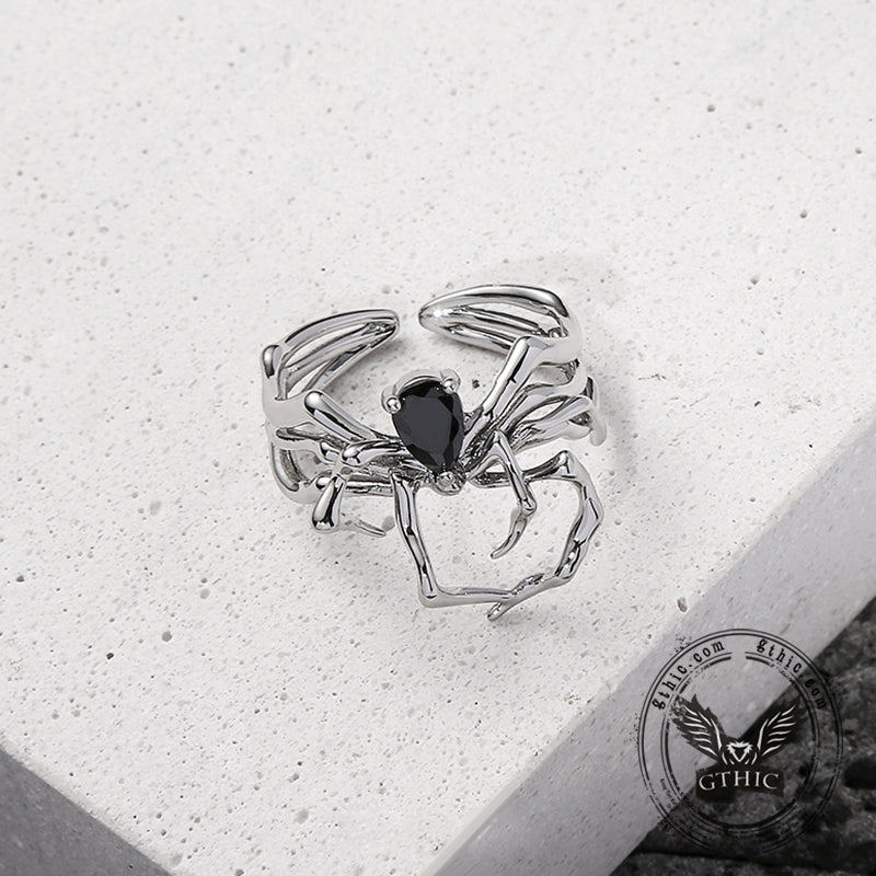 Spider Alloy Open Ring