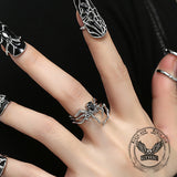 Goth Spider Alloy Animal Jewelry Set