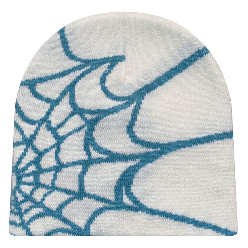 Spider Web Knitted Beanie Hats