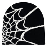 Gorros de punto de telaraña