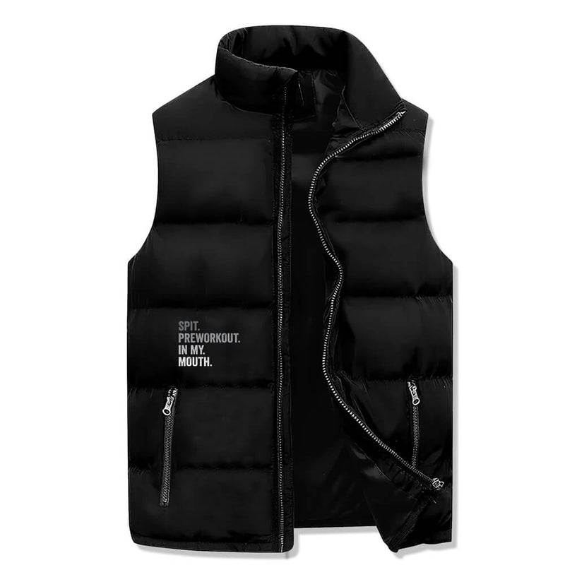 Spit Preworkout In My Mouth Warm Vest Top 01 | Gthic.com