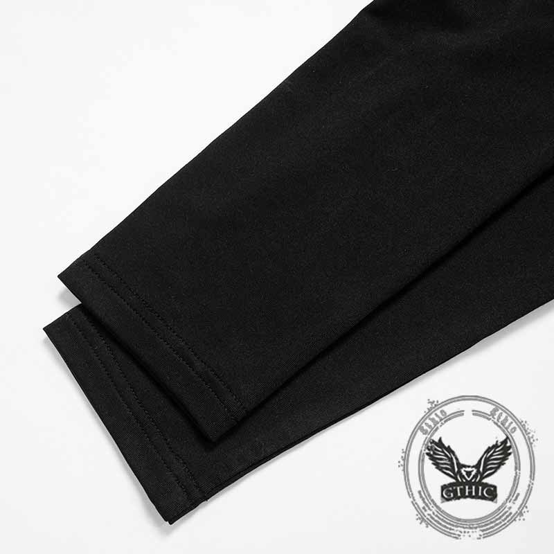 Square Neck Long Sleeve Body Print Slim Dress