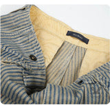 Pantaloni punk da uomo in cotone con stampa teschio patch