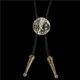 Steampunk Gear Design Brass Bolo Tie | Gthic.com