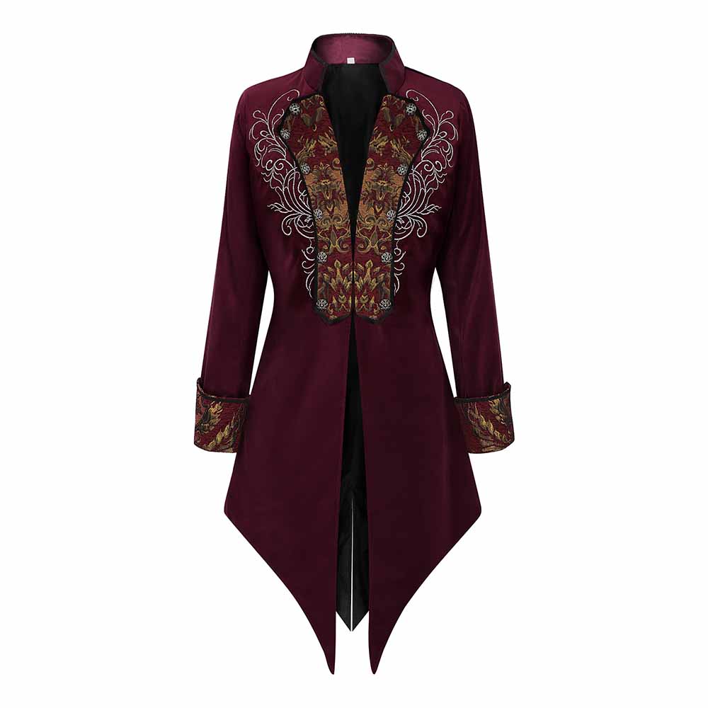 Steampunk Medieval Vampire Cosplay Tailcoat Coat