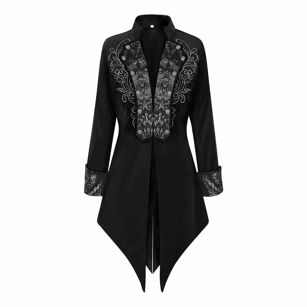 Steampunk Medieval Vampire Cosplay Tailcoat Coat