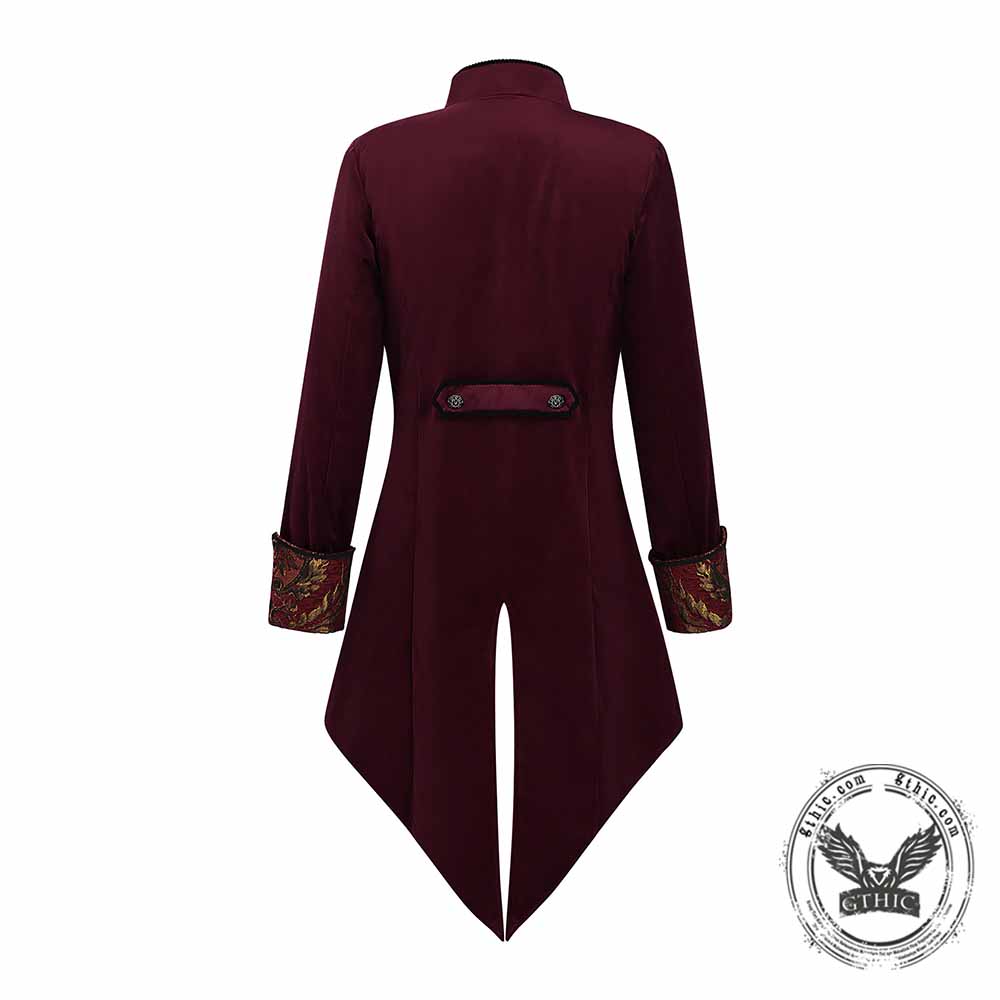 Steampunk Medieval Vampire Cosplay Tailcoat Coat
