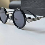 Steampunk UV Protection Round PC Sunglasses