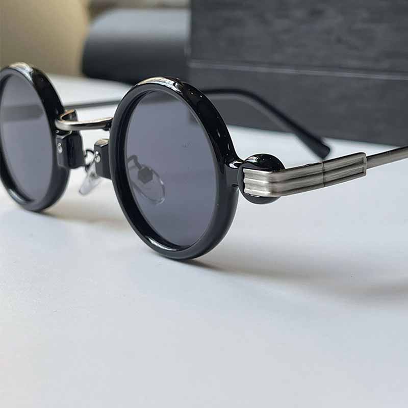 Steampunk UV Protection Round PC Sunglasses