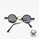 Steampunk UV Protection Round PC Sunglasses 02 | Gthic.com
