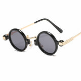 Steampunk UV Protection Round PC Sunglasses 03 | Gthic.com