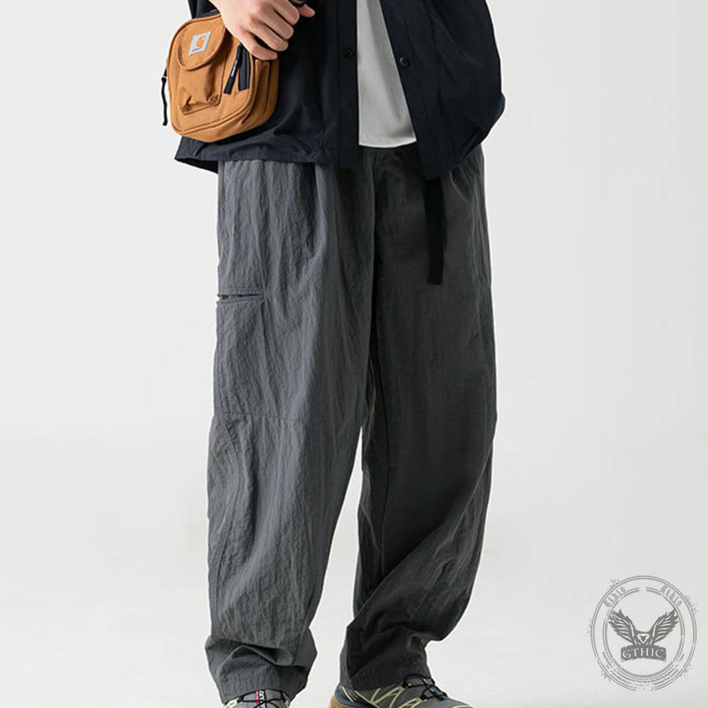 Street Buckle Belt Design Outdoor Functional Pants 02 | Gthic.com