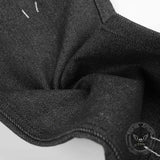 Pantaloni punk da uomo in cotone con stampa teschio patch