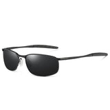 Street Fashion UV-Proof Polarized Square-Frame Sunglasses