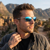 Street Fashion UV-Proof Polarized Square-Frame Sunglasses | Gthic.com