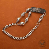 Street Punk Style Skull Biker Alloy Pants Chain