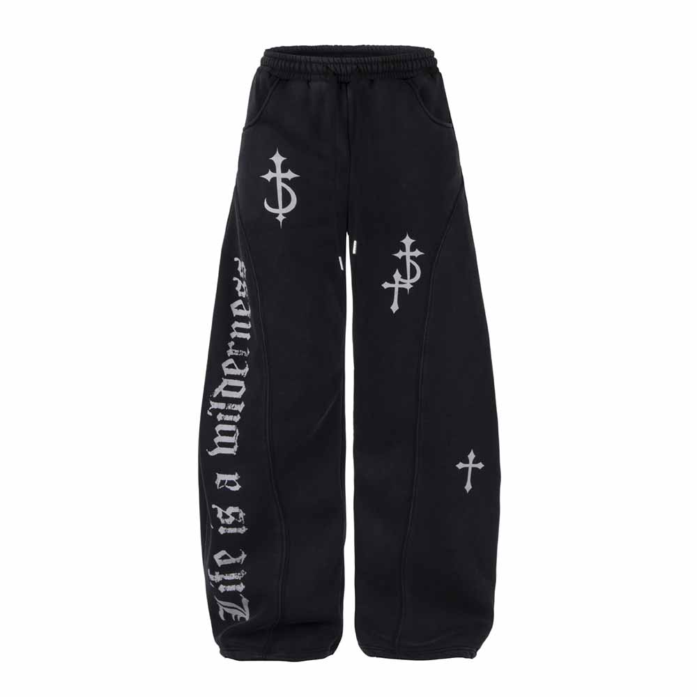 Street Short Horned Hoodie Gothic Sweatpants Set | Gthic.com