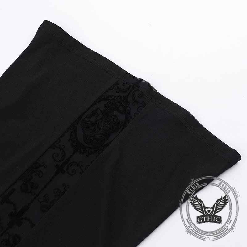 Street Style Cross Hollow Perspective All-Match Top