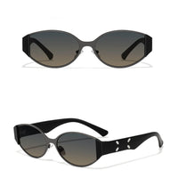 3-Gunmetal frame with black legs