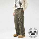 Street Versatile Loose Straight Casual Pants 01 | Gthic.com