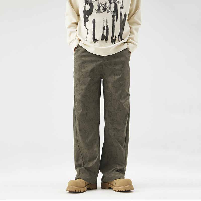 Street Versatile Loose Straight Casual Pants 03 | Gthic.com
