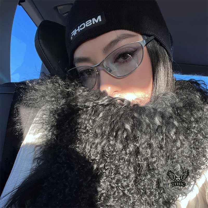 Street Y2K Metal Frame Cat-Eye Retro Sunglasses 03 | Gthic.com