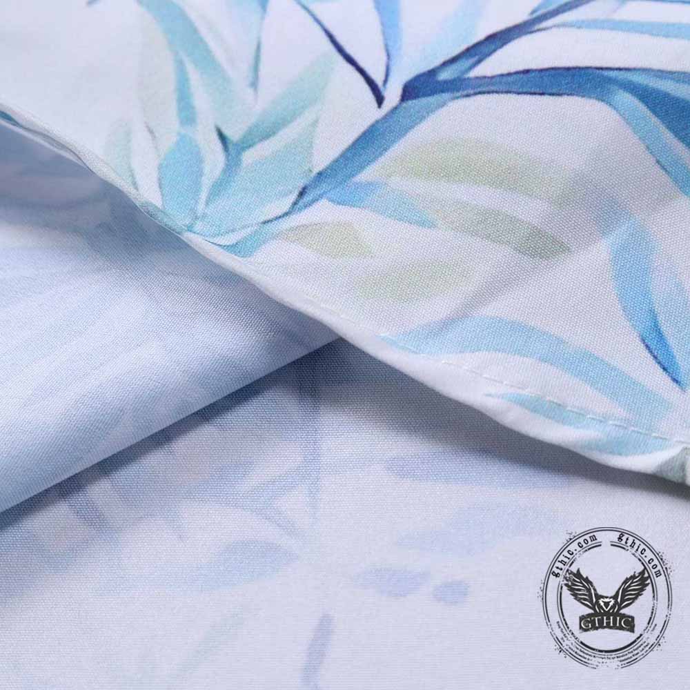 Stylish Botanical Casual Vacation Shirt and Shorts Set