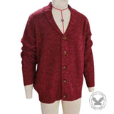 Pull en polyester ample à imprimé tête de mort classique