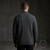 Stylish Button-Front Slim Solid Color Knit Cardigan | Gthic.com