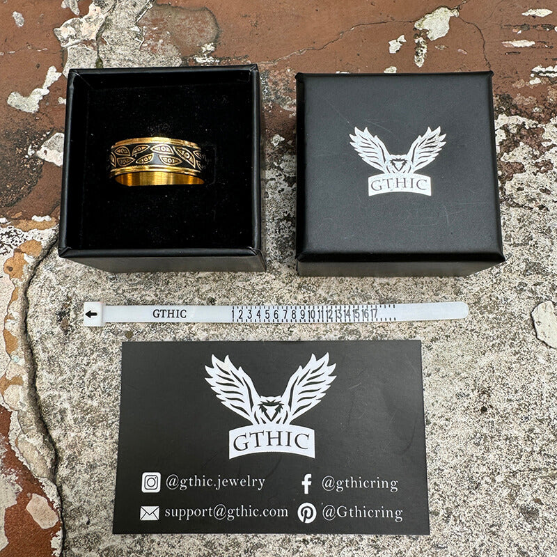 Stylish Corruption Demon Eye Spinner Ring