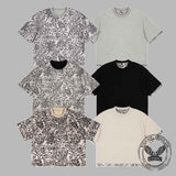 Stylish Crew Neck Reversible Leopard Print T-shirt