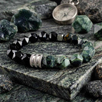Black/Dark Green