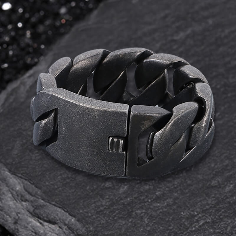 Stylish Heavy Chunky Link Chain Stainless Steel Bracelet