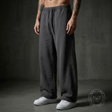 Stylish Loose-Fit Wide-Leg Casual Sweatpants | Gthic.com